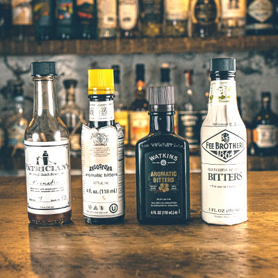 Aromatic bitters choices